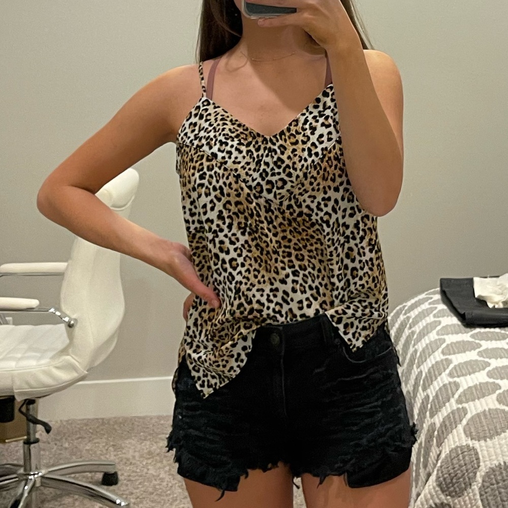 Cheetah blouse